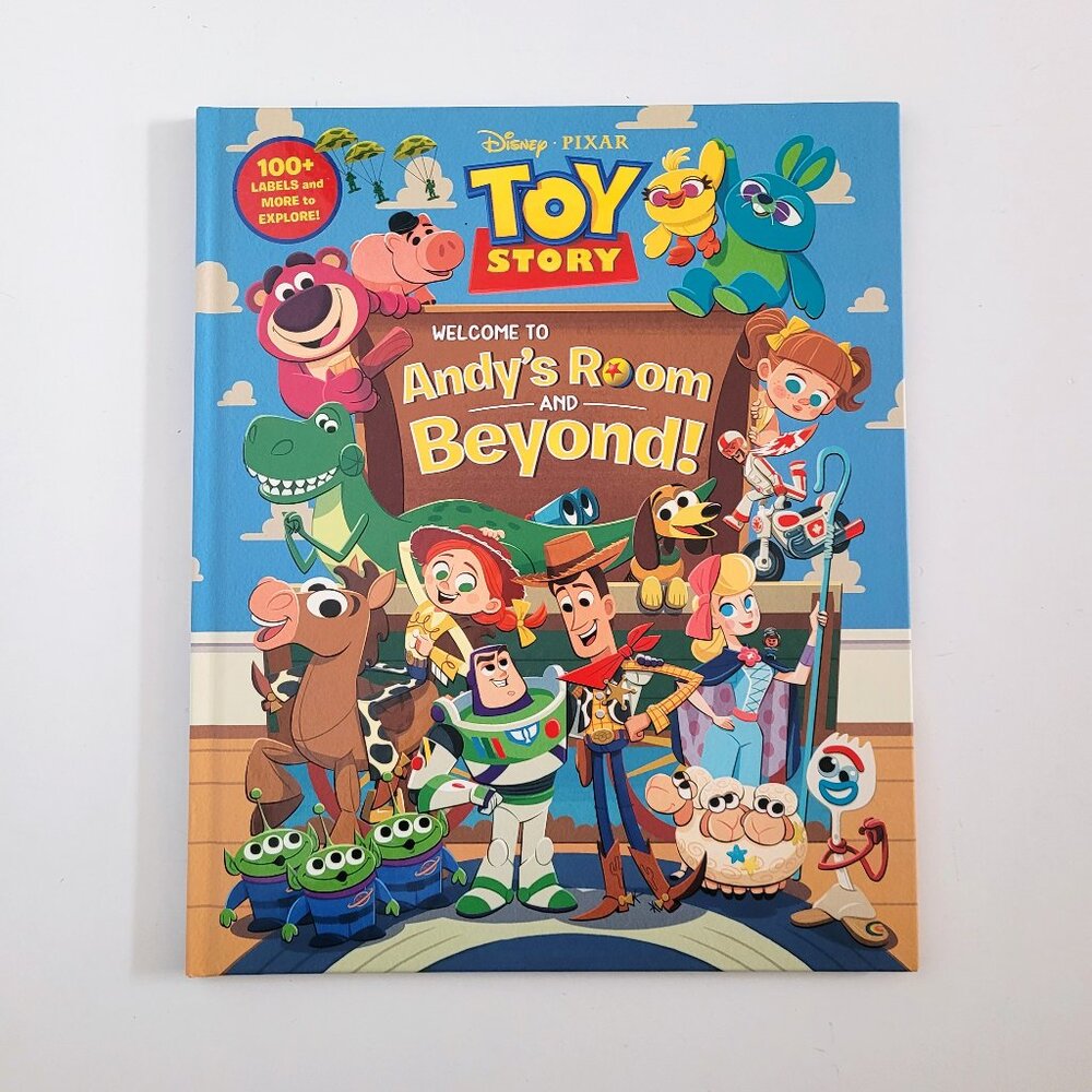 Toy Story Welcome to Andy's Room & Beyond Hardcover -Disney Book GroupBook - NEW